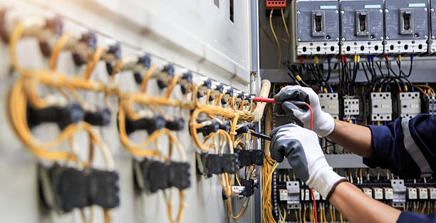 Professional Electrician technician working in Howe, TX